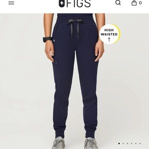 High waisted Figs Zamora XS:P navy